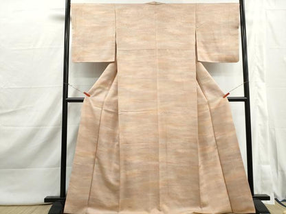 平和屋着物■上質な小紋　霞文　暈し染め　やまと誂製　正絹　逸品　DABI1981qa