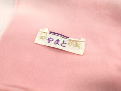 平和屋着物■訪問着　刺繍　枝花文　暈し染め　金糸　やまと誂製　正絹　逸品　DABI1985qa