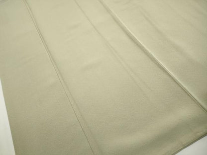 平和屋着物■上質な色無地　裏葉柳色　正絹　逸品　DABI2000qa