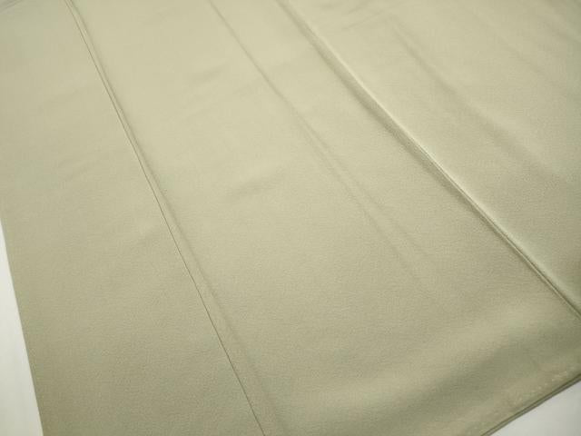 平和屋着物■上質な色無地　裏葉柳色　正絹　逸品　DABI2000qa