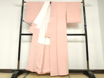 平和屋着物●上質な色無地　虹色　伊勢丹扱い　正絹　逸品　DABI2001ud