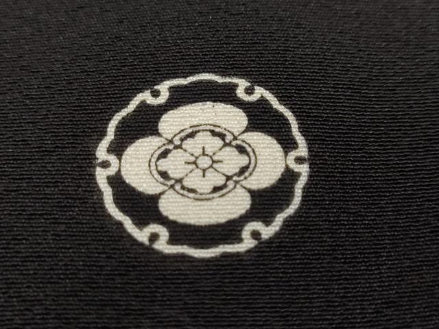 平和屋着物●中国三大刺繍　蘇州刺繍　総刺繍　黒留袖　束ね熨斗草花文　正絹　逸品　DABI2017ud