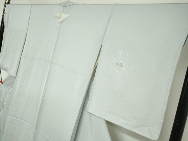 平和屋着物●訪問着　寿光織　草花文　金糸　正絹　逸品　DABI2021ud