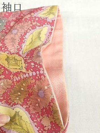 平和屋着物●豪華振袖　絞り　辻が花　暈し染め　銀通し地　正絹　逸品　DABI2034ud