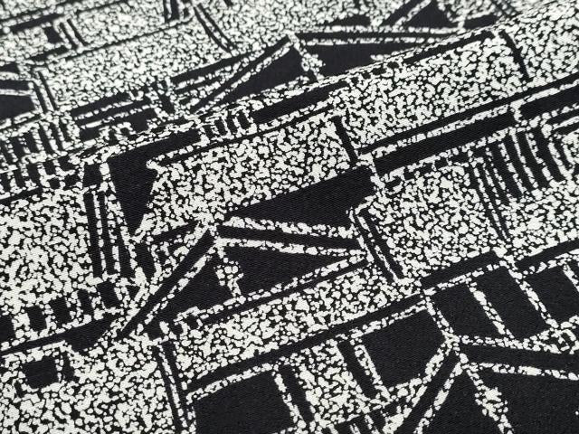 平和屋着物●二代目 川村久太郎　訪問着　風景文　正絹　逸品　DABI2036ud