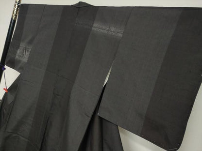 平和屋着物●訪問着　紬地　エジプト壁画文様　正絹　逸品　未使用　DABI2047ud