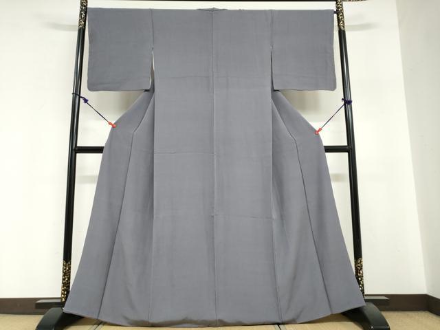 平和屋着物●上質な色無地　紅碧色　正絹　逸品　DABI2064ud