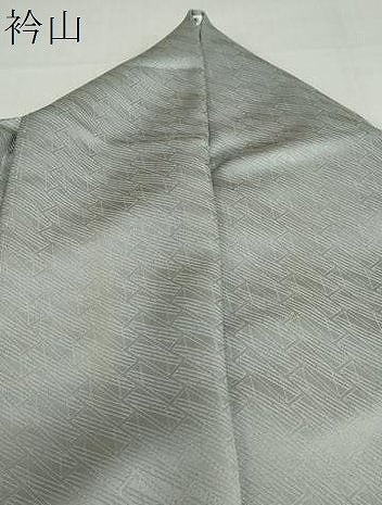 平和屋着物●染色作家　斉藤三才　訪問着　変わり縞　正絹　逸品　DABI2067ud