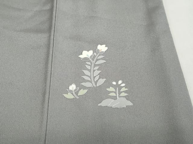 平和屋着物●豪華色留袖　駒刺繍　動物草花丸文　暈し染め　金彩　正絹　逸品　DABI2099ud