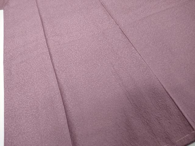 平和屋着物●上質な色無地　紋意匠　二藍色　正絹　逸品　未使用　DABI2107ud