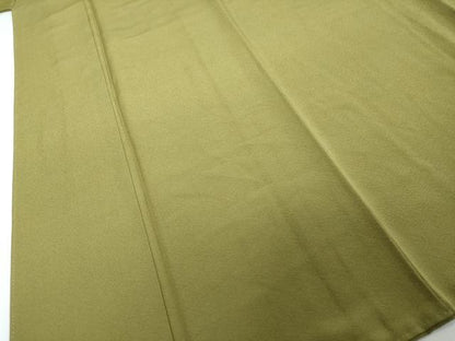 平和屋着物●上質な色無地　根岸色　正絹　逸品　DABI2124ud
