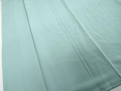 平和屋着物●本草木染作家　瑞鳳　色無地　空色　正絹　逸品　DABI2127ud
