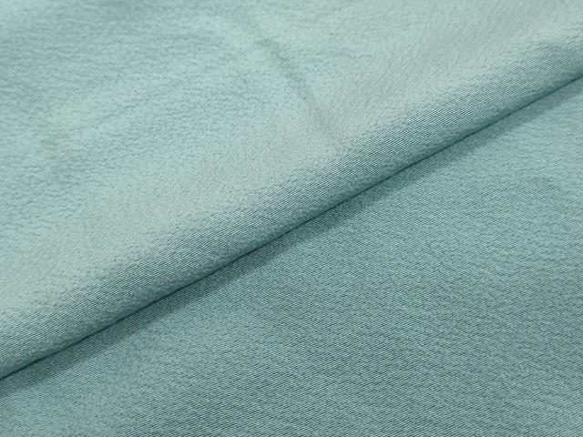 平和屋着物●本草木染作家　瑞鳳　色無地　空色　正絹　逸品　DABI2127ud