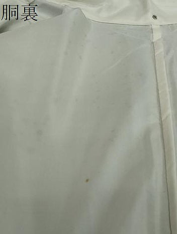 平和屋着物●黒野睦雄　江戸小紋　霞文　鬼しぼ縮緬　正絹　逸品　DABI2141ud