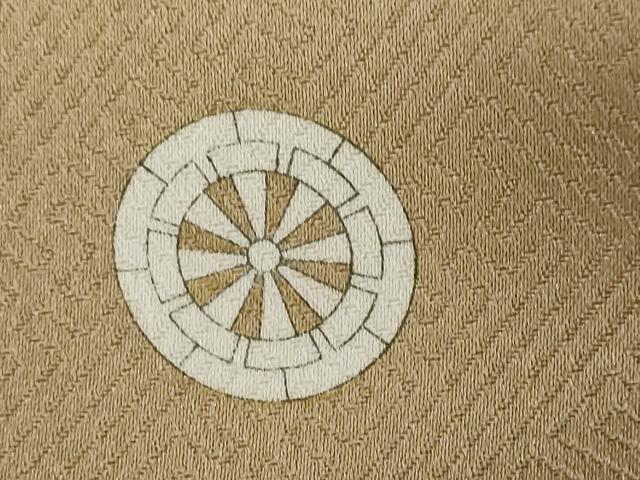 平和屋着物●豪華色留袖　作家物　駒刺繍　流水草花籬文　金彩　正絹　逸品　DABI2142ud