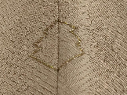 平和屋着物●訪問着　駒刺繍　草花文　暈し染め　金彩　三越扱い　正絹　逸品　DABI2151ud