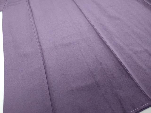 平和屋着物●上質な色無地　青紫色　正絹　逸品　未使用　DABI2163ud