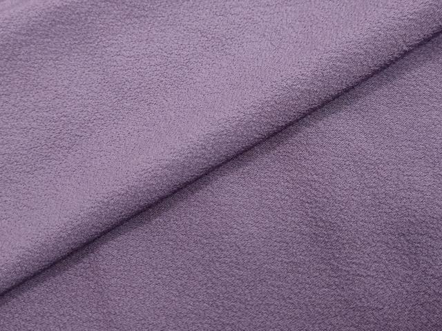 平和屋着物●上質な色無地　青紫色　正絹　逸品　未使用　DABI2163ud
