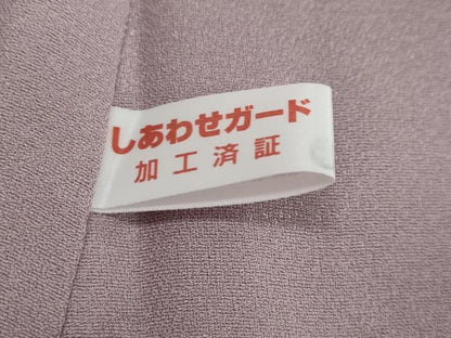 平和屋着物●訪問着　寿光織　修学院離宮　暈し染め　金糸　正絹　逸品　DABI2166ud