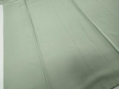 平和屋着物●上質な色無地　夏虫色　正絹　逸品　DABI2186ud