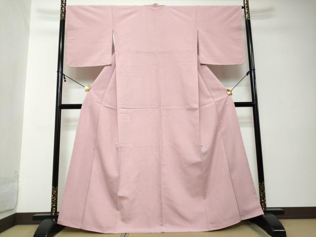 平和屋着物●上質なお召　縞　正絹　逸品　未使用　DABI2204ud