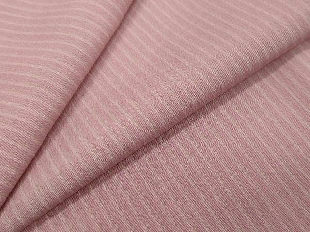 平和屋着物●上質なお召　縞　正絹　逸品　未使用　DABI2204ud