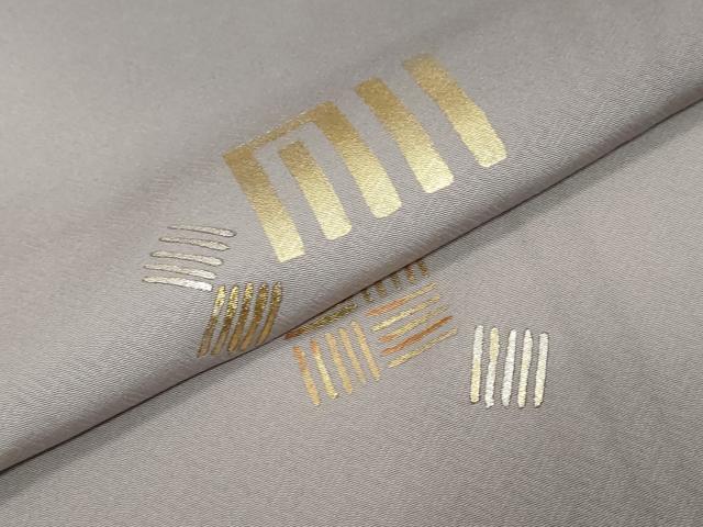 平和屋着物●清次郎作　訪問着　源氏香　暈し染め　金銀彩　正絹　逸品　未使用　DABI2207ud