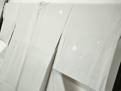平和屋着物●訪問着　刺繍　丸文　金彩　銀糸　正絹　逸品　DABI2218ud