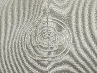 平和屋着物●訪問着　刺繍　丸文　金彩　銀糸　正絹　逸品　DABI2218ud