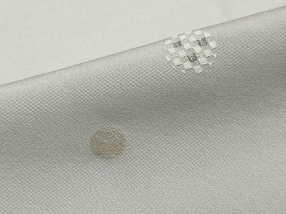 平和屋着物●訪問着　刺繍　丸文　金彩　銀糸　正絹　逸品　DABI2218ud