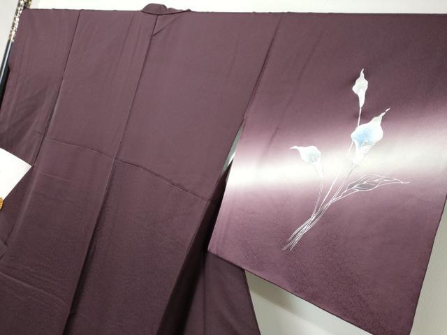 平和屋着物●中村弘三郎　訪問着　カラー　暈し染め　銀彩　やまと誂製　正絹　逸品　DABI2219ud
