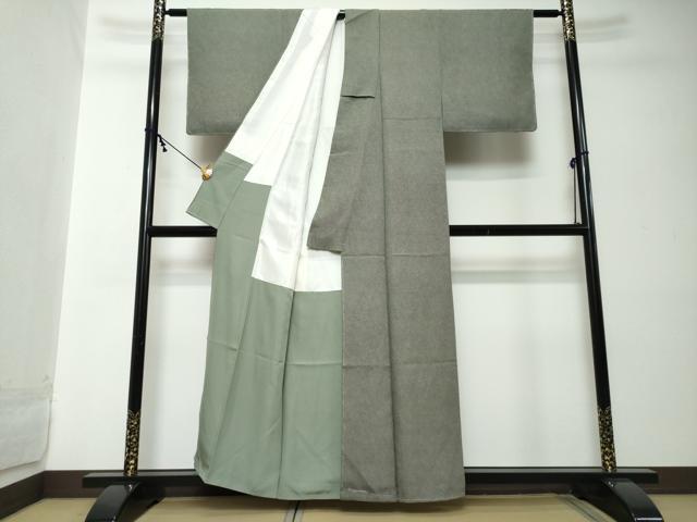 平和屋着物●江戸小紋　鮫小紋柄　正絹　逸品　未使用　DABI2220ud