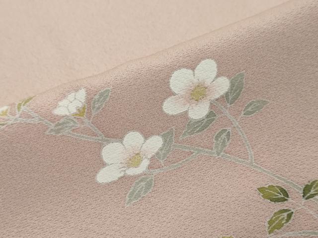 平和屋着物●訪問着　友禅　作家物　枝花文　暈し染め　正絹　逸品　DABI2224ud