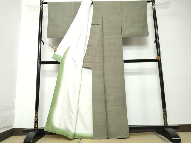 平和屋着物●江戸小紋　行儀　正絹　逸品　DABI2228ud