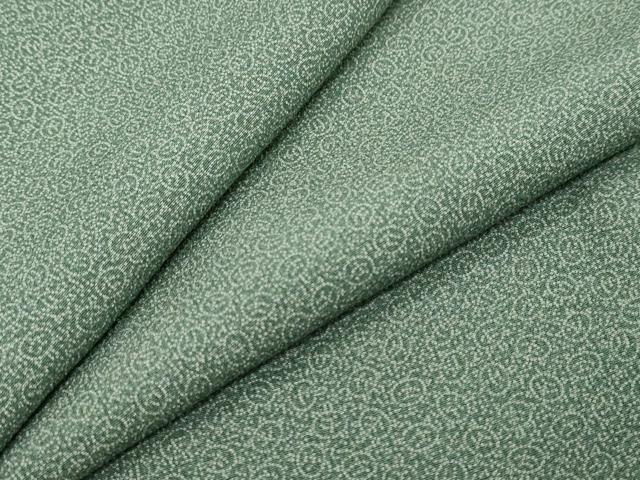 平和屋着物●江戸小紋　朝顔　正絹　逸品　DABI2233ud