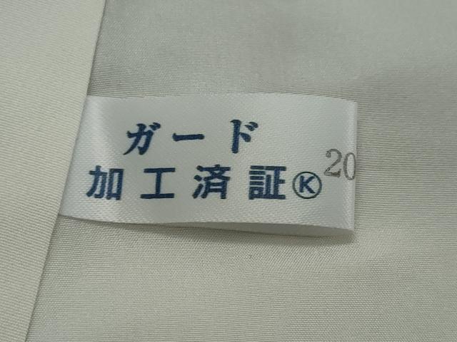平和屋着物●江戸小紋　朝顔　正絹　逸品　DABI2233ud