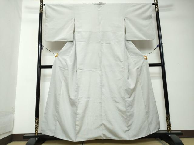 平和屋着物●本塩沢　やまだ織　絣文様　正絹　逸品　DABI2234ud
