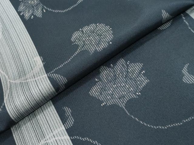 平和屋着物●小紋　更紗花唐草文　洗える着物　DABI2242ud
