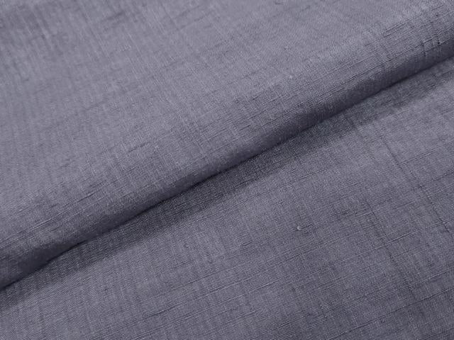 平和屋着物●結城紬　竜胆色　正絹　逸品　未使用　DABI2260ud