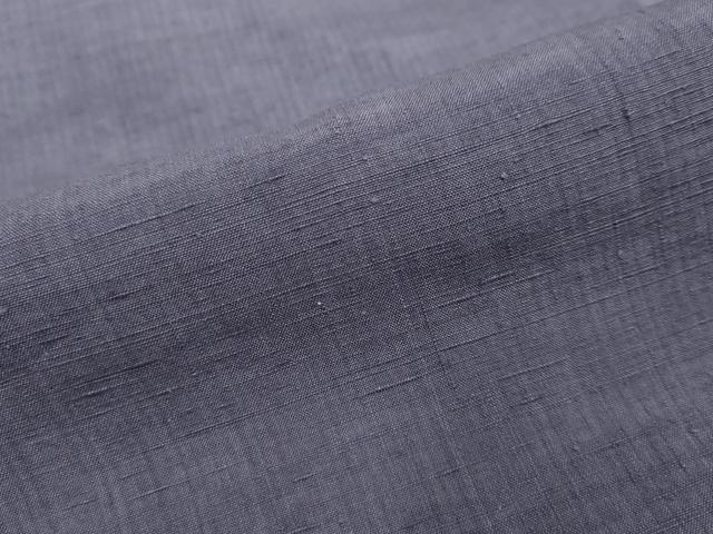 平和屋着物●結城紬　竜胆色　正絹　逸品　未使用　DABI2260ud