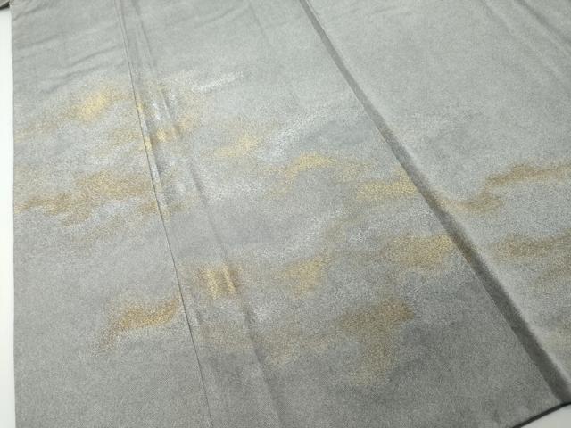 平和屋着物●江戸小紋　訪問着　霞文　鮫小紋柄　金銀糸　正絹　逸品　DABI2266ud