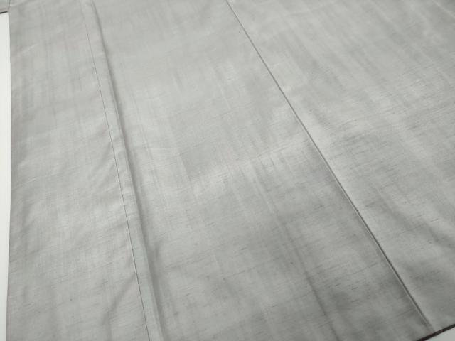 平和屋着物●絲藝苑　上島洋山　紬　霞文　正絹　逸品　DABI2278ud
