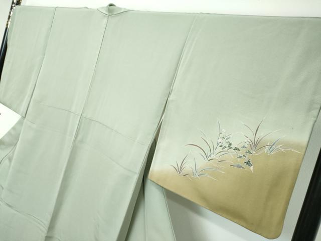 平和屋着物●訪問着　友禅　童子遊び　暈し染め　正絹　逸品　DABI2280ud
