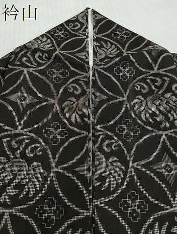 平和屋着物●本場大島紬　飛鳥文　正絹　逸品　DABI2293ud