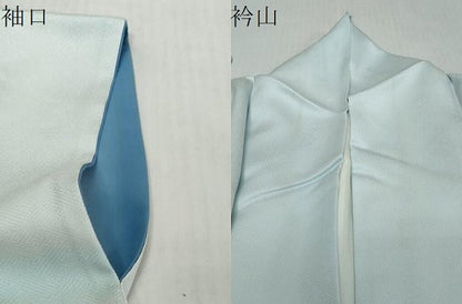 平和屋着物●訪問着　駒刺繍　楽器花鳥文　暈し染め　金銀彩　正絹　逸品　DABI2312ud
