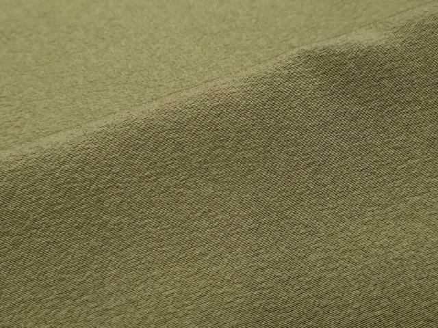 平和屋着物●上質な色無地　柳茶色　正絹　逸品　未使用　DABI2322ud