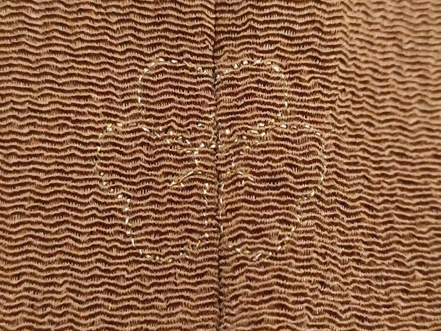 平和屋着物●中国三大刺繍　スワトウ刺繍　汕頭刺繍　総刺繍　訪問着　洋花文　鬼しぼ縮緬　やまと誂製　正絹　逸品　DABI2337ud