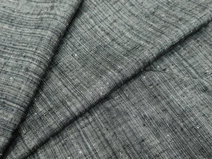 平和屋着物●男性　紬　アンサンブル　長羽織　霞文　正絹　逸品　DABI2344ud