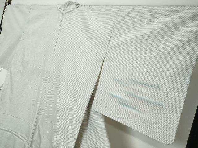 平和屋着物●本場縞大島紬　訪問着　作家物　手描き　遠山風景樹林文　暈し染め　金彩　正絹　逸品　DABI2349ud