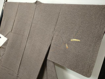 平和屋着物●訪問着　駒刺繍　楽器文　金糸　正絹　逸品　未使用　DABI2353ud